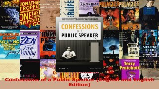 Read  Confessions of a Public Speaker English and English Edition PDF Online