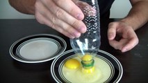 How to Separate Egg Whites and Egg Yolks. Using a Bottle. AMAZING!