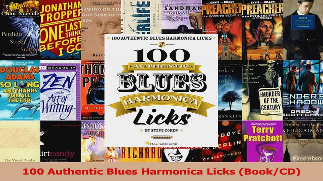 PDF Download  100 Authentic Blues Harmonica Licks BookCD Read Online