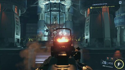 Call of duty black ops 3, gameplay parte 11, Escapando de la pecera gigante
