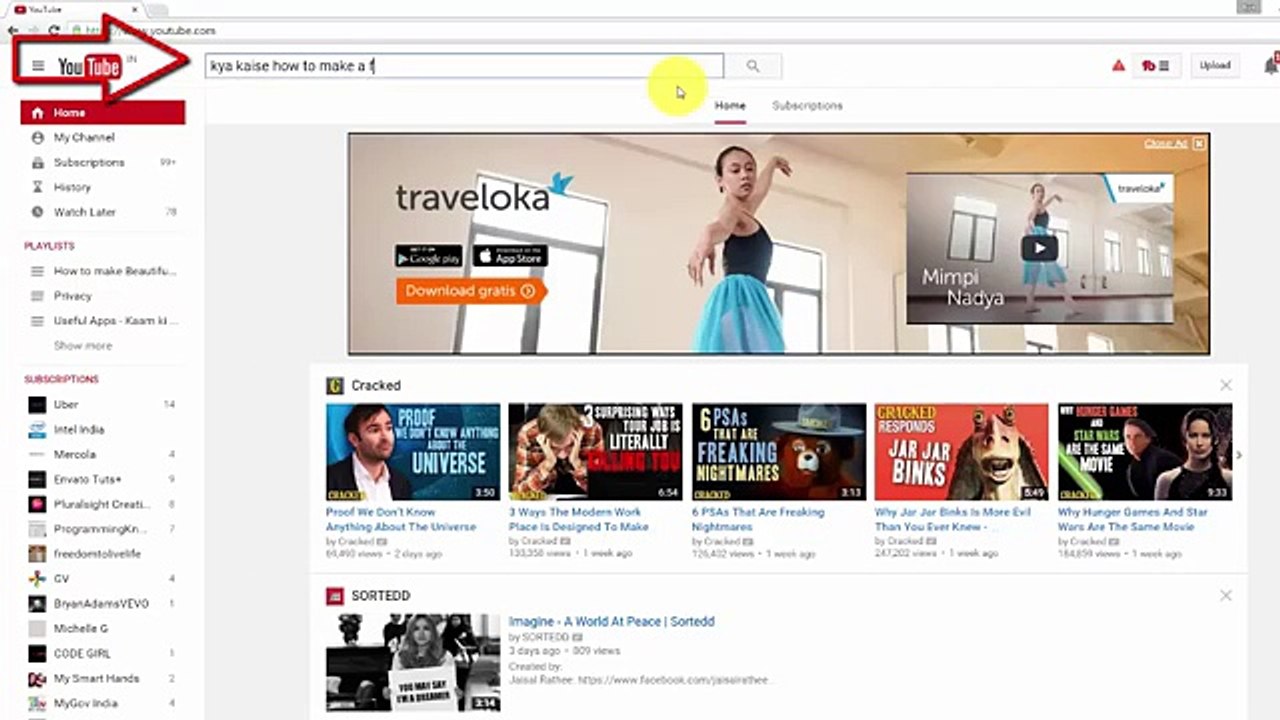 How To Increase   Decrease The Speed Of A YouTube Video  YouTube video ki speed kaise badalte hain _(640x360)