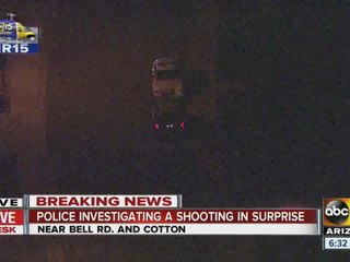 Police investigate shooting in Surprise