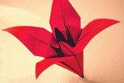 Quilling Made Easy # How to make Beautiful Lilly Flower using Paper -Paper Art_27