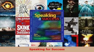 Read  Speaking for Success EBooks Online