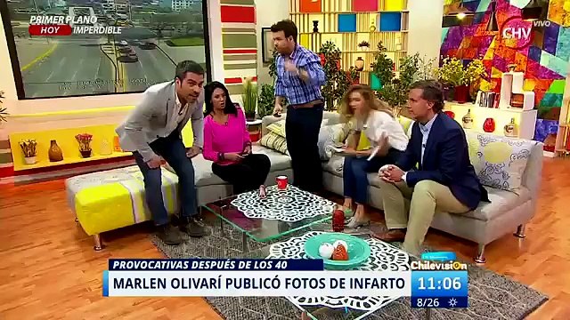 Marlen Olivari revolucionó a los cibernautas con sensuales fotos (1/2) La Mañana de CHV
