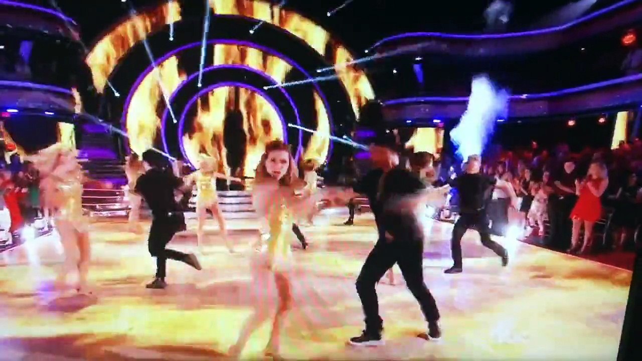 DWTS Season 19 Latin Night Week 6 Jenna Johnson and Henry Byalikov Dances