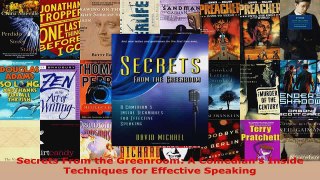 Read  Secrets From the Greenroom A Comedians Inside Techniques for Effective Speaking PDF Online
