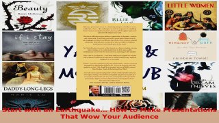 Download  Start with an Earthquake How to Make Presentations That Wow Your Audience PDF Online