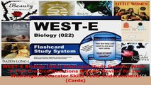 WESTE Biology 022 Flashcard Study System WESTE Test Practice Questions  Exam Review PDF