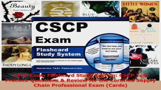 CSCP Exam Flashcard Study System CSCP Test Practice Questions  Review for the Certified PDF