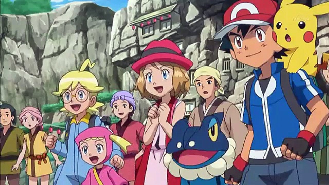 ポケモンXY & Z】アニメ 第6話 ゲッコウガ VS フシギバナ - video