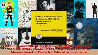 MTEL Communication  Literacy Skills 01 Exam Secrets Study Guide MTEL Test Review for PDF