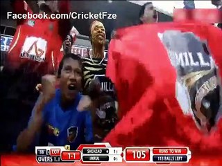 Ahmed Shahzad 76 Runs vs Barisal Bulls in BPL, great bating