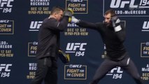 UFC 194 Weidman vs Rockhold Open Workout Highlight