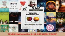 TExES Mathematics 812 135 XAM TEXES PDF