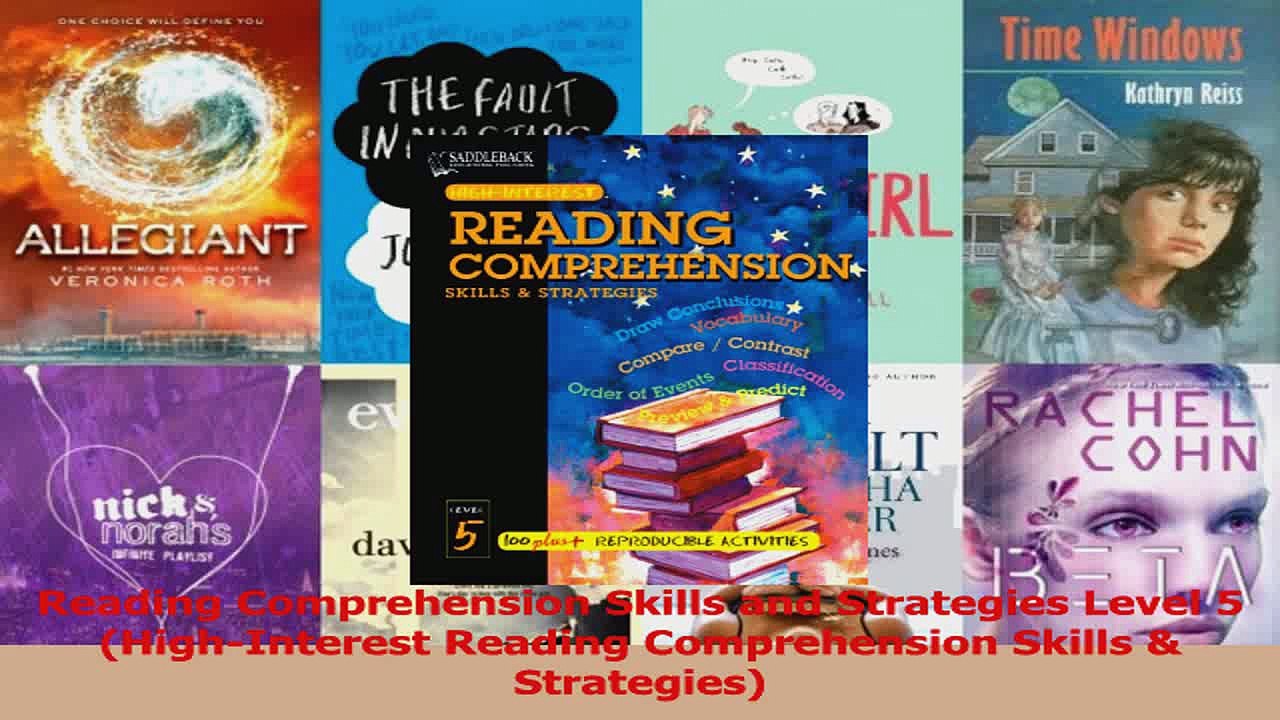 PDF Download  Reading Comprehension Skills and Strategies Level 5 HighInterest Reading Comprehension PDF Online