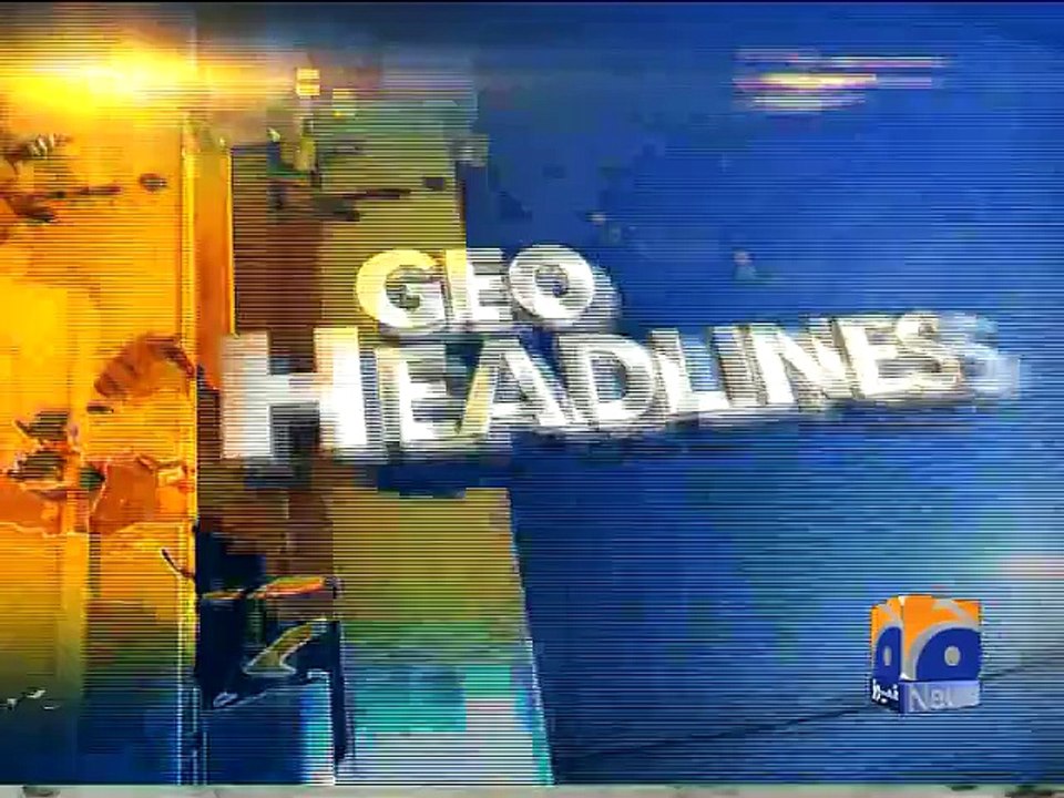 Geo News Headlines - 11 December 2015 - 0900