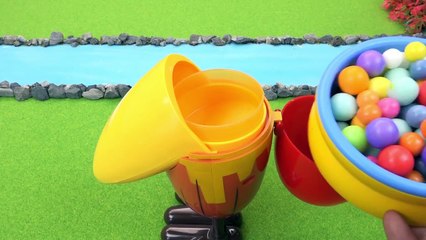 色んな風船　アンパンマンおもちゃ Colorful explosions! Popping balloons with Anpanman