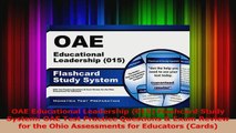 OAE Educational Leadership 015 Flashcard Study System OAE Test Practice Questions  Download
