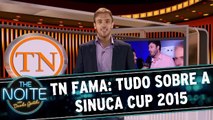 TN Fama: Murilo e Léo Lins mostram tudo da Sinuca Cup 2015