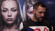 UFC Fight Night 80's Santiago Ponzinibbio post fight interview