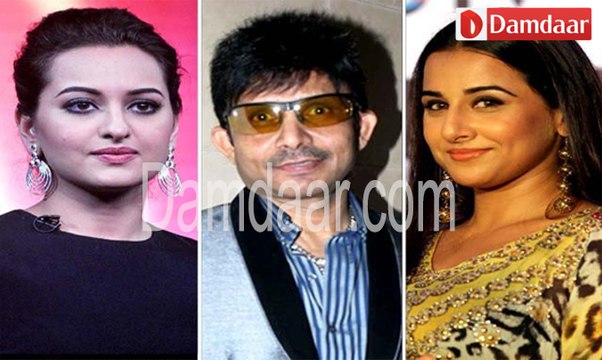 KRK declares Sonakshi Sinha and Vidya Balan as aunties