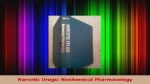 Narcotic Drugs Biochemical Pharmacology Read Online