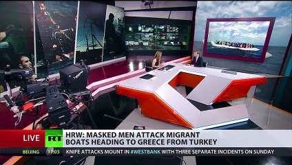 Angriff auf Flüchtlinge: Maskierte Männer drehen Boote wieder aus der griechischen Küste