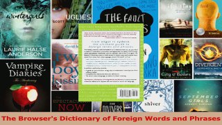 Read  The Browsers Dictionary of Foreign Words and Phrases PDF Free