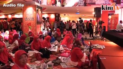 Wakil Perak kena 'boo' kecam Dr Mahathir