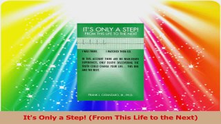 PDF Download  Its Only a Step From This Life to the Next PDF Full Ebook