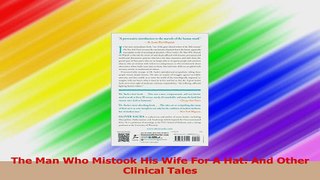 PDF Download  The Man Who Mistook His Wife For A Hat And Other Clinical Tales Download Full Ebook