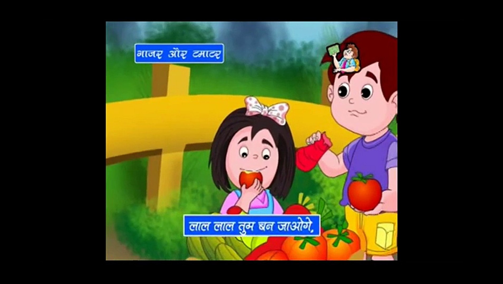 Hindi Nursery Rhyme _ Gajar Aur Tamatar Full animated cartoon movie hindi dubbed movies ca catoonTV!