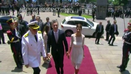 Conservative Macri sworn in as Argentine president
