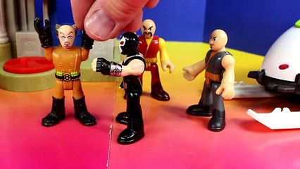 Imaginext Bane Villan Turns Bruce Into Marvel Hulk Disney Pixar Lightning McQueen Mater He