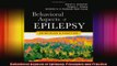 Behavioral Aspects of Epilepsy Principles and Practice