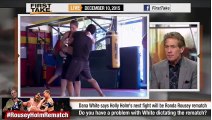 ESPN First Take - Ronda Rousey vs. Holly Holm Rematch - Dana White