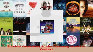 Download  Survival Vocabulary Stories Learning Words In Context PDF Free