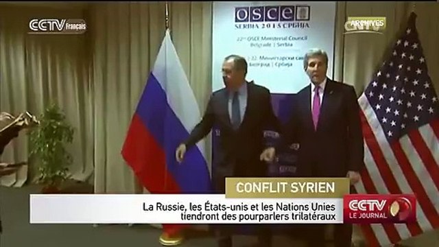 La Russie, les Etats-unis et les Nations Unies tiendront des pourparlers trilatéraux
