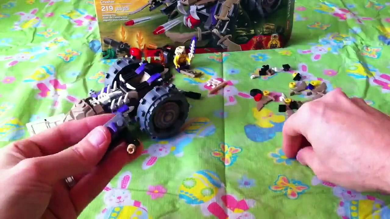 TL Build 2 LEGO Ninjago Masters of Spinjitsu Anacondrai Crusher Building Toy with Ninja Ka
