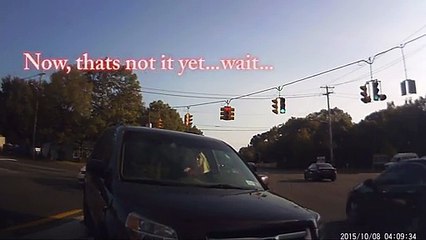 DUI Women caused Accident, that almost killed 4 people