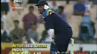 Wasim Akram - Amazing Yorker & Runout vs India 1992 World Cup_HIGH