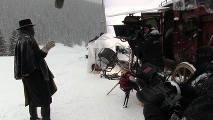 The Hateful Eight 2015 Film B-Roll 1 - Samuel L. Jackson, Channing Tatum Western Movie