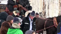 The Hateful Eight 2015 Film B-Roll 2 - Channing Tatum, Kurt Russell Western Movie