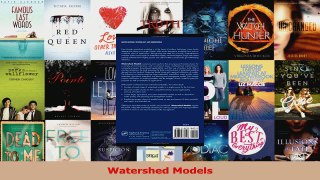 Download  Watershed Models Ebook Free