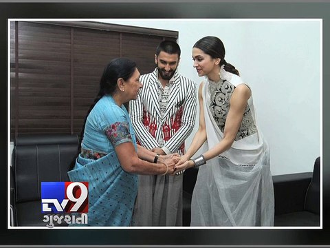 Ranveer Singh, Deepika Padukone meet Gujarat CM - Tv9 Gujarati