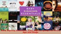 Read  Baby Signing Essentials Easy Sign Language for Every Age and Stage EBooks Online