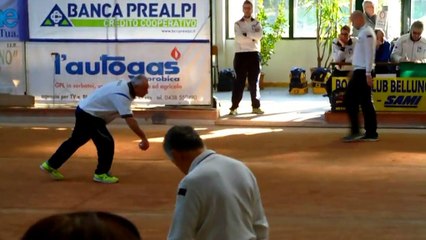 Campionato serie B 2015/16 - Belluno Bocce Vs Marenese