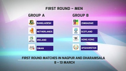 BREAKING: The ‪#‎WT20‬ schedule has been announced