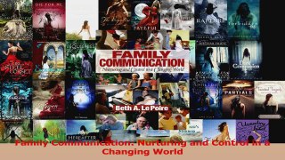 PDF Download  Family Communication Nurturing and Control in a Changing World Download Full Ebook